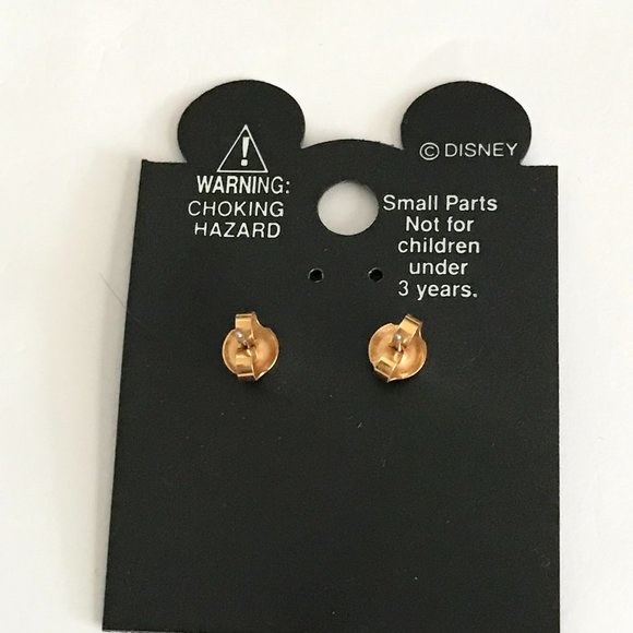 Vintage Disney Minnie Mouse Earrings Post Stud Pierced Disneyana Signed Charms - Picture 6 of 10